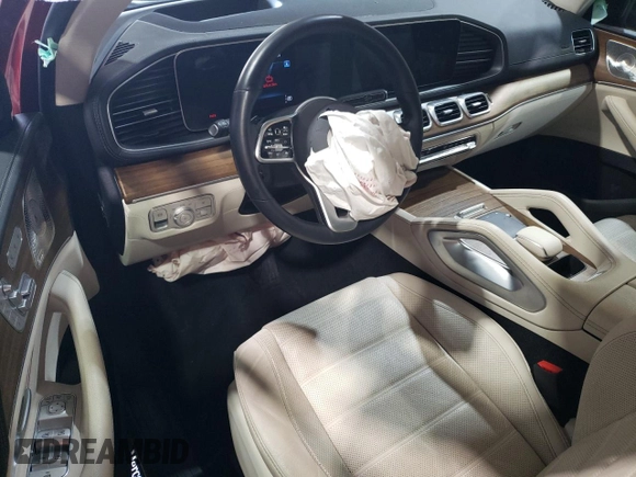 2023 Mercedes-Benz GLE 450 with VIN 4JGFB5KB4PA860208, listed as a Copart auction lot 60171915 with 42,335 mi miles and Salvage title. Bid and sale history available at DreamBid. Image 8.