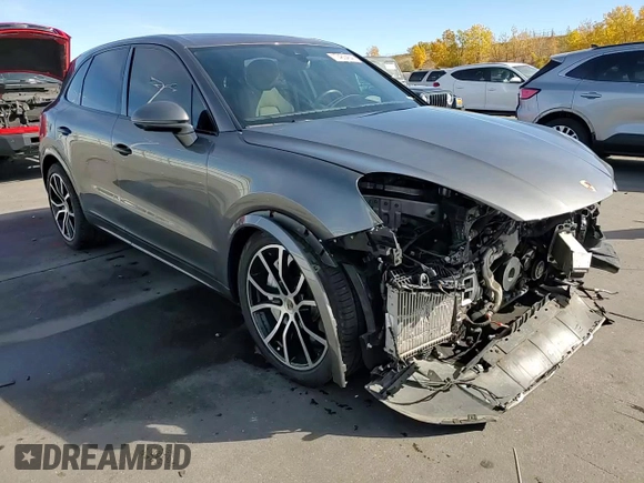 2019 Porsche Cayenne Turbo with VIN WP1AF2AY6KDA81423, listed as a Copart auction lot 77480454 with 35,749 mi miles and Salvage title. Bid and sale history available at DreamBid. Image 14.