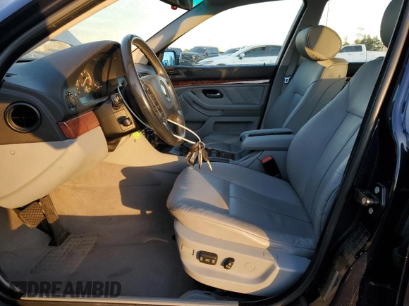 2003 BMW 5 Series 530iA with VIN WBADT63403CK39283, listed as a Copart auction lot 84960944 with 109,161 mi miles and Salvage Title. Bid and sale history available at carsss.com. Image 7.