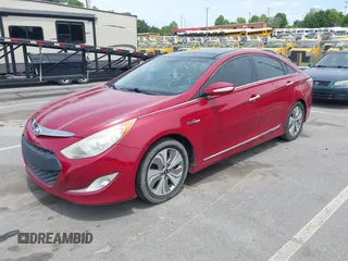 2013 Hyundai Sonata with VIN KMHEC4A49DA068685, listed as a IAAI auction lot 42211683 with 123,769 mi miles and . Bid and sale history available at carsss.com. Image 2.