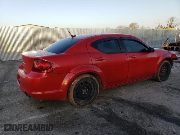 2014 Dodge Avenger SE with VIN 1C3CDZAB5EN111129, listed as a Copart auction lot 48968485 with 157,243 mi miles and Salvage Title. Bid and sale history available at carsss.com. Image 3.