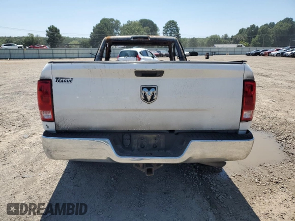 2012 Ram 1500 ST with VIN 3C6JD6DK9CG163793, listed as a Copart auction lot 68255604 with Not provided miles and Salvage title. Bid and sale history available at DreamBid. Image 6.