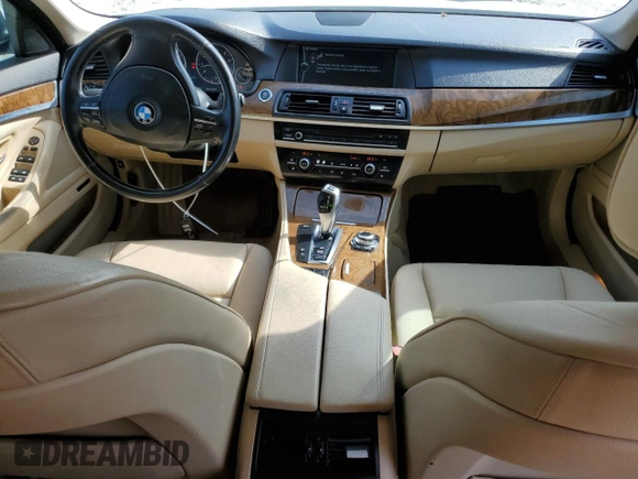 2011 BMW 5 Series 535i xDrive with VIN WBAFU7C57BC878313, listed as a Copart auction lot 53877295 with 138,693 mi miles and Salvage Title. Bid and sale history available at carsss.com. Image 8.