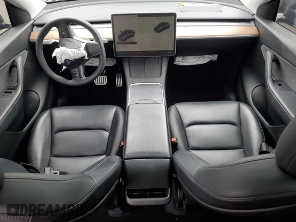 2022 Tesla Model Y Performance z VIN 7SAYGDEF1NF457494, wystawiony jako Copart lot #43287315 z przebiegiem 79 855 mil mil oraz Szkoda całkowita • Salvage title. Historia ofert i sprzedaży dostępna na DreamBid. Obrazek 8.