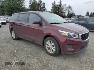 2017 Kia Sedona LX with VIN KNDMB5C11H6219569, listed as a Copart auction lot 50744505 with 89,579 mi miles and Salvage Title. Bid and sale history available at carsss.com. Image 4.