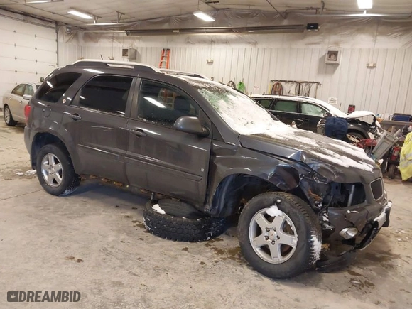 2008 Pontiac Torrent with VIN 2CKDL33FX86340679, listed as a IAAI auction lot 41607519 with 155407 miles. Bid and sale history available at carsss.com. Image 1.
