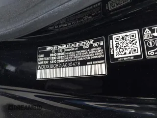 2018 Mercedes-Benz S-Class S 560 with VIN WDDXJ8GB2JA035478, listed as a IAAI auction lot 41312324 with 44,775 mi miles. Bid and sale history available at carsss.com. Image 9.
