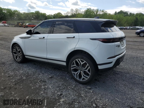 2020 Land Rover Range Rover Evoque SE z VIN SALZP2FX6LH041539, wystawiony jako Copart lot #54368535 z przebiegiem 57 322 mil mil oraz Szkoda całkowita • Salvage title. Historia ofert i sprzedaży dostępna na DreamBid. Obrazek 2.
