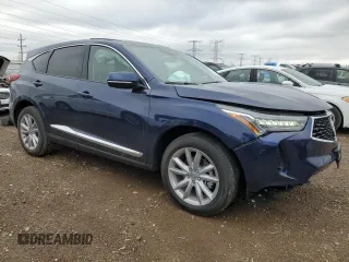 2024 Acura RDX with VIN 5J8TC2H39RL021697, listed as a Copart auction lot 55443475 with 13,200 mi miles and Salvage title. Bid and sale history available at DreamBid. Image 4.