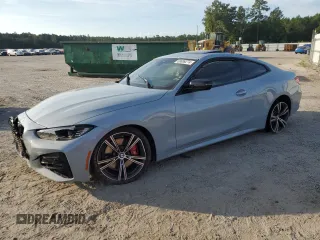 2022 BMW 4 Series 430i with VIN WBA53AP05NCK03624, listed as a Copart auction lot 68899274 with 33,191 mi miles and Salvage Title. Bid and sale history available at carsss.com. Image 1.