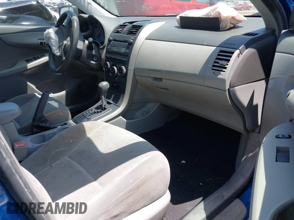 2009 Toyota Corolla with VIN 1NXBU40E39Z073140, listed as a IAAI auction lot 42554988 with 322,083 mi miles and . Bid and sale history available at DreamBid. Image 5.