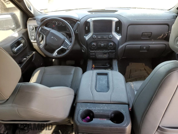 2021 Chevrolet Silverado 1500 RST with VIN 3GCUYEED1MG310162, listed as a Copart auction lot 56568724 with 42,557 mi miles and Salvage Title. Bid and sale history available at carsss.com. Image 8.