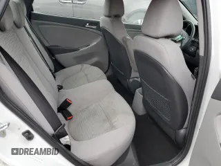 2017 Hyundai Accent SE with VIN KMHCT4AE8HU358405, listed as a Copart auction lot 35952113 with 0 mi miles. Bid and sale history available at carsss.com. Image 10.