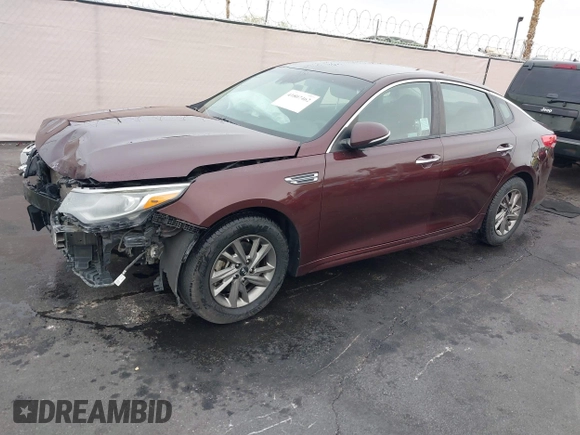 2019 Kia Optima LX z VIN 5XXGT4L38KG337200, wystawiony jako IAAI lot #41807462 z przebiegiem 126 429 mil mil oraz . Historia ofert i sprzedaży dostępna na DreamBid. Obrazek 18.