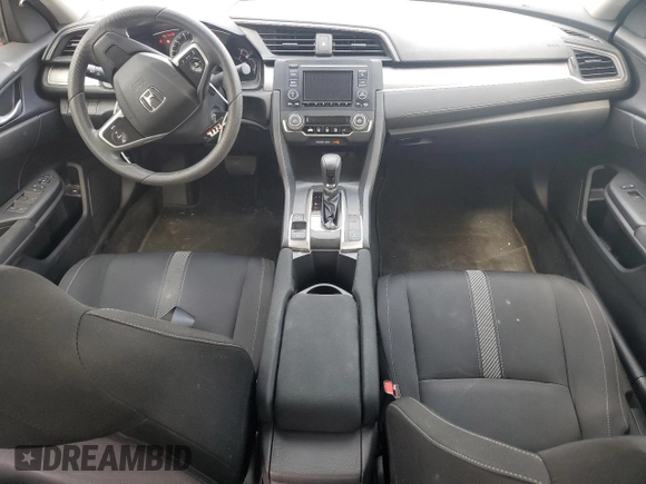2017 Honda Civic LX with VIN 19XFC2F55HE070967, listed as a Copart auction lot 58773025 with 81,177 mi miles and Salvage title. Bid and sale history available at DreamBid. Image 8.