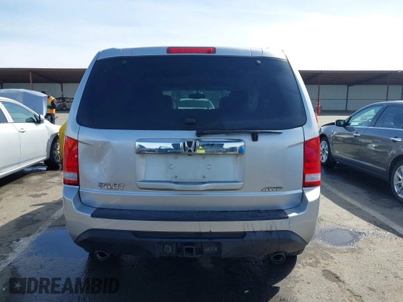 2012 Honda Pilot EX-L with VIN 5FNYF4H54CB033968, listed as a IAAI auction lot 41829628 with 265,486 mi miles and . Bid and sale history available at DreamBid. Image 17.