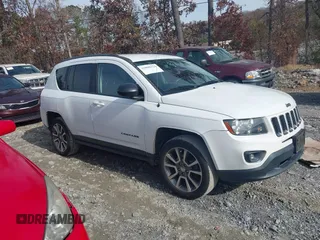 2017 Jeep Compass 75th Anniversary Edition with VIN 1C4NJDBB5HD127582, listed as a IAAI auction lot 41098124 with 83,564 mi miles. Bid and sale history available at carsss.com. Image 14.