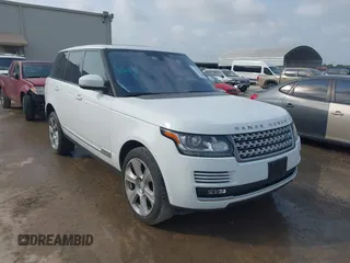 2016 Land Rover Range Rover HSE with VIN SALGS2KF7GA267218, listed as a IAAI auction lot 42192844 with 103,930 mi miles and . Bid and sale history available at DreamBid. Image 1.