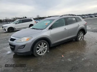 2012 Mazda CX-9 Grand Touring with VIN JM3TB3DV6C0345754, listed as a Copart auction lot 88997245 with 163,254 mi miles and Salvage Title. Bid and sale history available at carsss.com. Image 1.