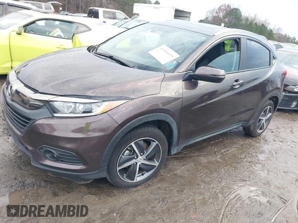 2022 Honda HR-V EX with VIN 3CZRU6H53NM716534, listed as a IAAI auction lot 41046653 with 21,533 mi miles. Bid and sale history available at carsss.com. Image 17.