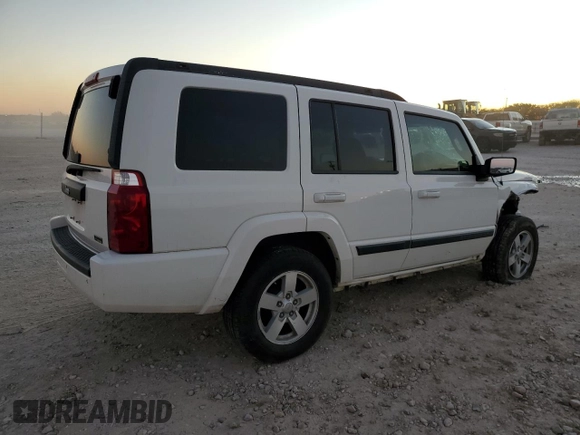 2007 Jeep Commander Sport with VIN 1J8HH48P97C636115, listed as a Copart auction lot 84051624 with 0 mi miles and Salvage Title. Bid and sale history available at carsss.com. Image 3.