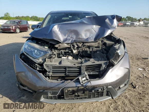 2017 Honda CR-V EX with VIN 7FARW1H52HE046880, listed as a Copart auction lot 52729505 with 0 mi miles and Salvage Title. Bid and sale history available at carsss.com. Image 5.