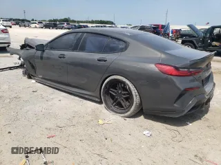 2021 BMW 8 Series M850i with VIN WBAGV8C00MCG65804, listed as a Copart auction lot 60445755 with 37,045 mi miles and Clean title. Bid and sale history available at DreamBid. Image 2.