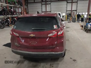 2020 Chevrolet Equinox LT with VIN 3GNAXUEVXLL124710, listed as a IAAI auction lot 41453262 with 70,687 mi miles. Bid and sale history available at carsss.com. Image 16.