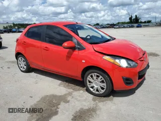 2013 Mazda 2 Sport with VIN JM1DE1KY3D0170077, listed as a Copart auction lot 71155064 with 115,714 mi miles and Salvage Title. Bid and sale history available at carsss.com. Image 4.