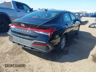 2024 Hyundai Elantra SE with VIN KMHLL4DG5RU842031, listed as a IAAI auction lot 41814198 with 6,038 mi miles and . Bid and sale history available at DreamBid. Image 4.