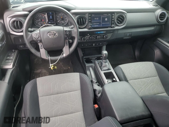 2022 Toyota Tacoma SR with VIN 3TMCZ5AN3NM482137, listed as a Copart auction lot 59908905 with 44,764 mi miles and Salvage title. Bid and sale history available at DreamBid. Image 8.