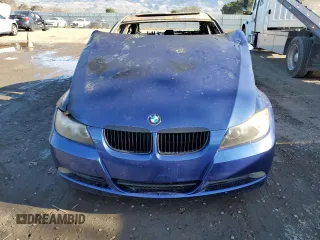 2007 BMW 3 Series 328i with VIN WBAVC53517FZ76438, listed as a Copart auction lot 87438784 with Not Provided miles and Non Repairable. Bid and sale history available at carsss.com. Image 5.