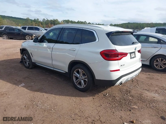 2021 BMW X3 sDrive30i with VIN 5UXTY3C01M9H17478, listed as a IAAI auction lot 40700615 with 37,277 mi miles. Bid and sale history available at carsss.com. Image 3.