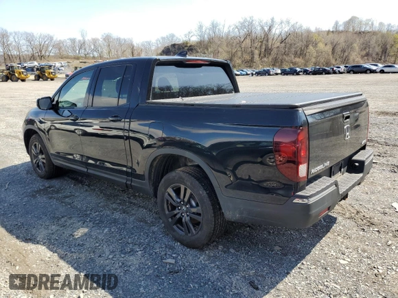 2020 Honda Ridgeline Sport with VIN 5FPYK3F16LB019969, listed as a Copart auction lot 52697765 with 110,170 mi miles and Salvage title. Bid and sale history available at DreamBid. Image 2.