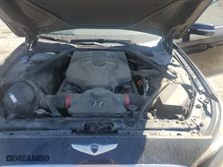 2015 Hyundai Genesis 5.0L with VIN KMHGN4JF1FU064264, listed as a Copart auction lot 45458375 with 113,715 mi miles and Salvage Title. Bid and sale history available at carsss.com. Image 13.