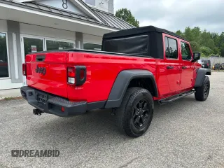 2020 Jeep Gladiator Sport S with VIN 1C6HJTAG7LL126346, listed as a Copart auction lot 64499175 with 147,236 mi miles and Clean title. Bid and sale history available at DreamBid. Image 4.