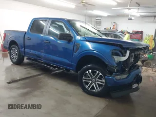 2023 Ford F-150 XL with VIN 1FTEW1EP8PKG08718, listed as a IAAI auction lot 41609293 with 26,414 mi miles. Bid and sale history available at carsss.com. Image 1.