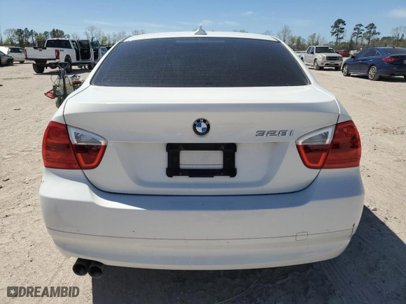 2008 BMW 3 Series 328i with VIN WBAVC53548F008089, listed as a Copart auction lot 49532315 with 138,121 mi miles and Clean Title. Bid and sale history available at carsss.com. Image 6.