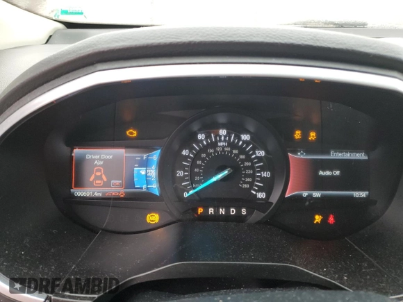 2015 Ford Edge Titanium with VIN 2FMTK4K8XFBC09055, listed as a Copart auction lot 43807355 with 99,591 mi miles and Salvage Title. Bid and sale history available at carsss.com. Image 9.