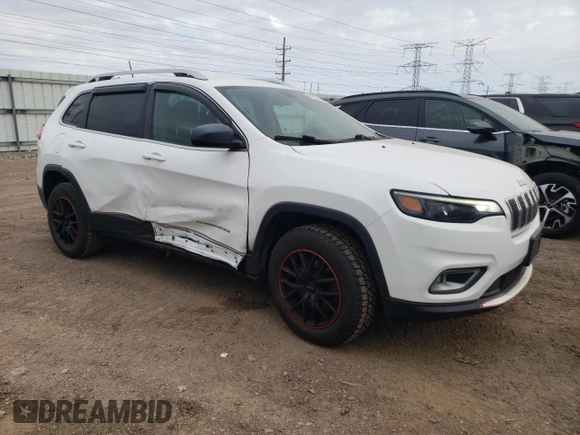 2019 Jeep Cherokee Latitude with VIN 1C4PJMCB4KD419299, listed as a Copart auction lot 55913265 with 80,058 mi miles and Salvage title. Bid and sale history available at DreamBid. Image 4.