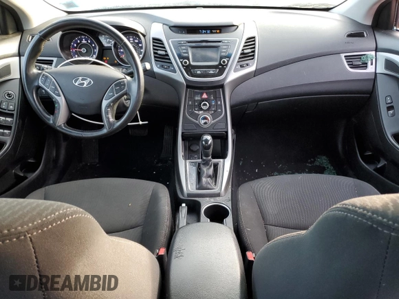 2015 Hyundai Elantra SE z VIN 5NPDH4AE0FH584083, wystawiony jako Copart lot #48060525 z przebiegiem 83 985 mil mil oraz Szkody całkowita. Historia ofert i sprzedaży dostępna na DreamBid. Obrazek 8.