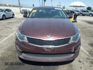 2018 Kia Optima S with VIN 5XXGT4L34JG218736, listed as a Copart auction lot 61261085 with 71,982 mi miles and Salvage title. Bid and sale history available at DreamBid. Image 5.