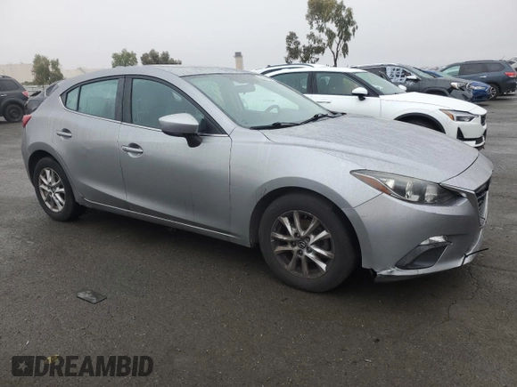 2014 Mazda 3 i Grand Touring with VIN JM1BM1M74E1106463, listed as a Copart auction lot 85144434 with 122,729 mi miles and Salvage Title. Bid and sale history available at DreamBid. Image 4.