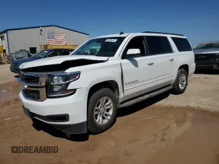 2015 Chevrolet Suburban LS z VIN 1GNSCHEC2FR295695, wystawiony jako Copart lot #52395345 z przebiegiem 118 664 mil mil oraz Szkoda całkowita • Salvage title. Historia ofert i sprzedaży dostępna na DreamBid. Obrazek 1.