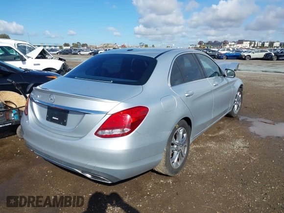 2016 Mercedes-Benz C C 300 with VIN 55SWF4JB6GU133923, listed as a IAAI auction lot 41720355 with 63,209 mi miles. Bid and sale history available at carsss.com. Image 4.