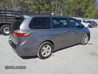 2017 Toyota Sienna L with VIN 5TDZZ3DC2HS899357, listed as a Copart auction lot 48968785 with 138,242 mi miles and Clean Title. Bid and sale history available at DreamBid. Image 3.