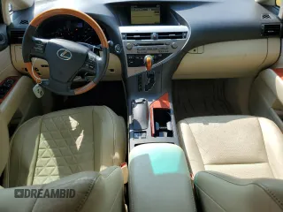 2011 Lexus RX 350 with VIN 2T2ZK1BAXBC046419, listed as a Copart auction lot 54781665 with 118,317 mi miles and Salvage Title. Bid and sale history available at DreamBid. Image 8.