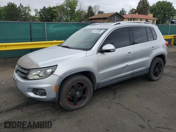 2012 Volkswagen Tiguan SE with VIN WVGBV7AX4CW540656, listed as a Copart auction lot 61473285 with 155,440 mi miles and Clean title. Bid and sale history available at DreamBid. Image 1.