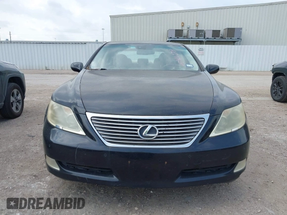 2008 Lexus LS 460 with VIN JTHBL46FX85054924, listed as a IAAI auction lot 42161278 with 1 mi miles. Bid and sale history available at carsss.com. Image 12.