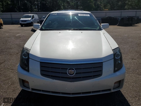 2003 Cadillac CTS with VIN 1G6DM57N330137414, listed as a Copart auction lot 57287044 with 92,857 mi miles and Salvage Title. Bid and sale history available at carsss.com. Image 5.
